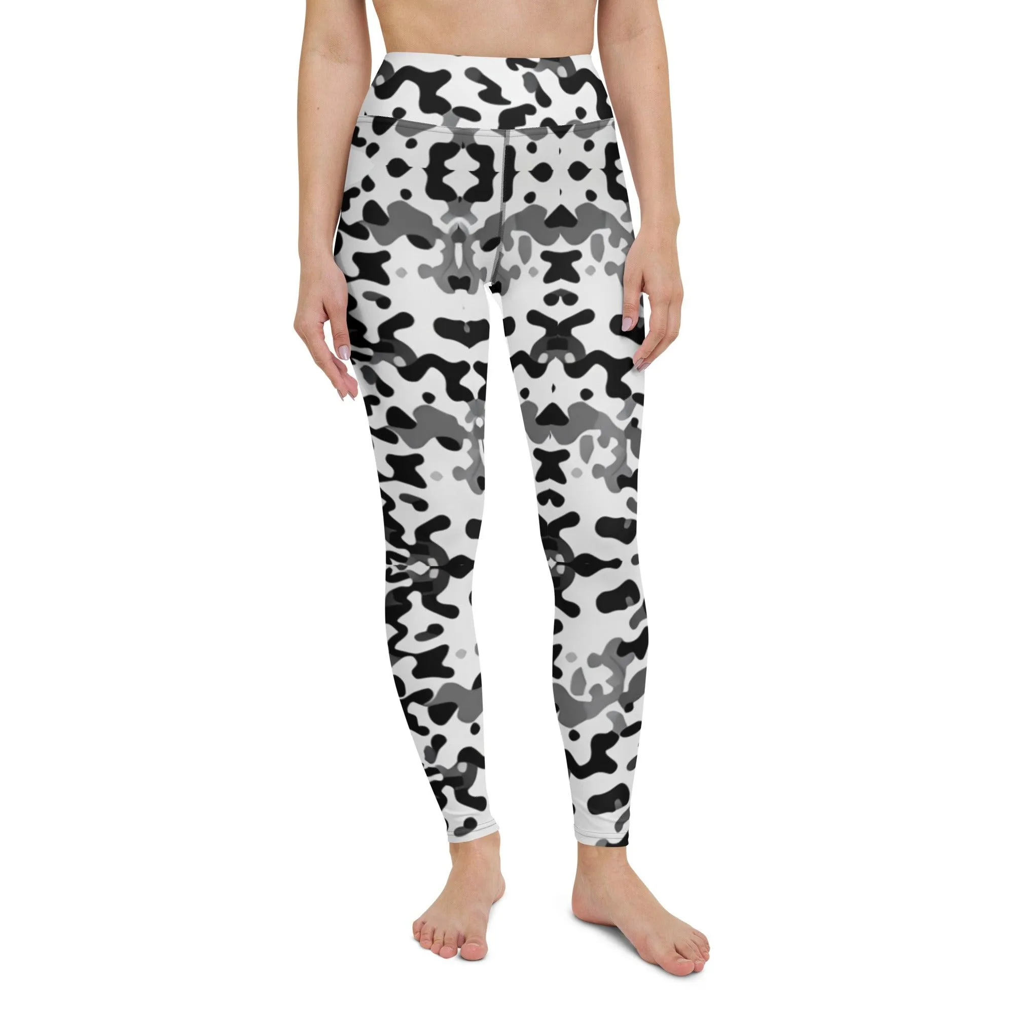 Trendy Camo  Yoga Leggings  |  Stylish and Functional