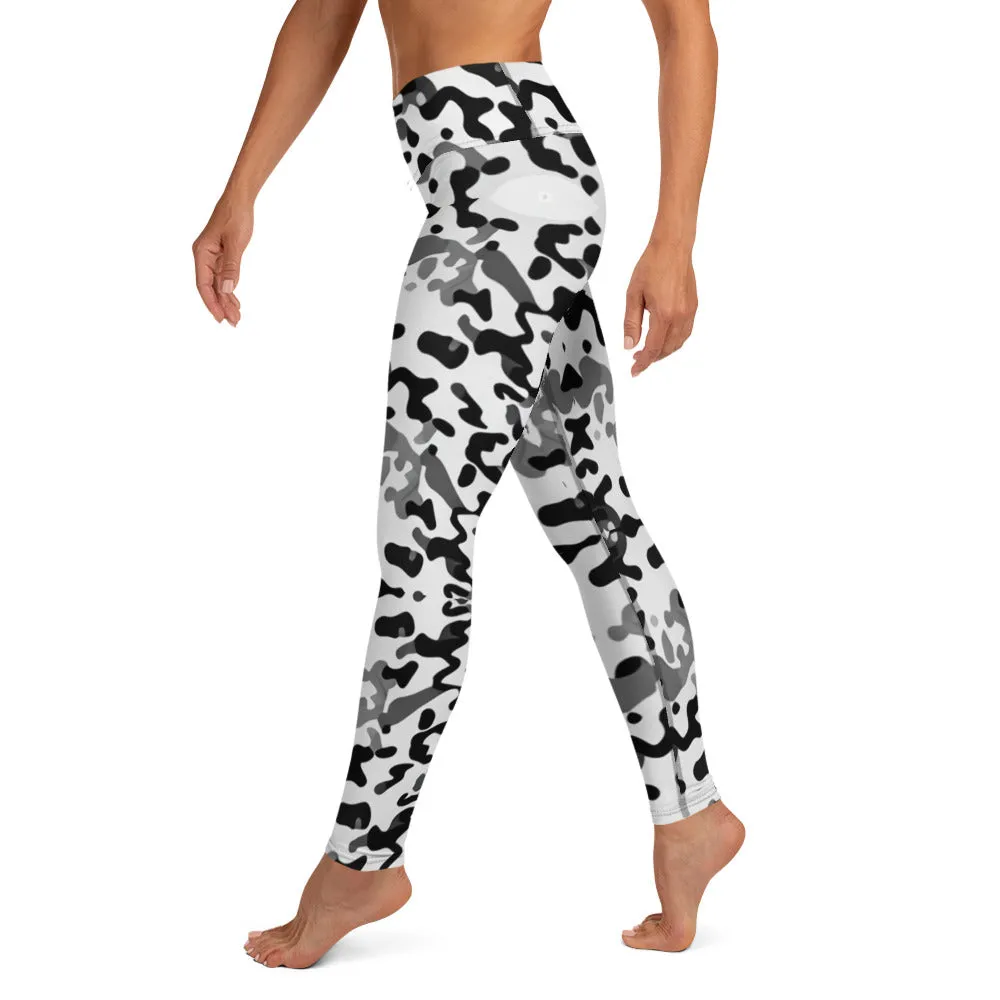 Trendy Camo  Yoga Leggings  |  Stylish and Functional