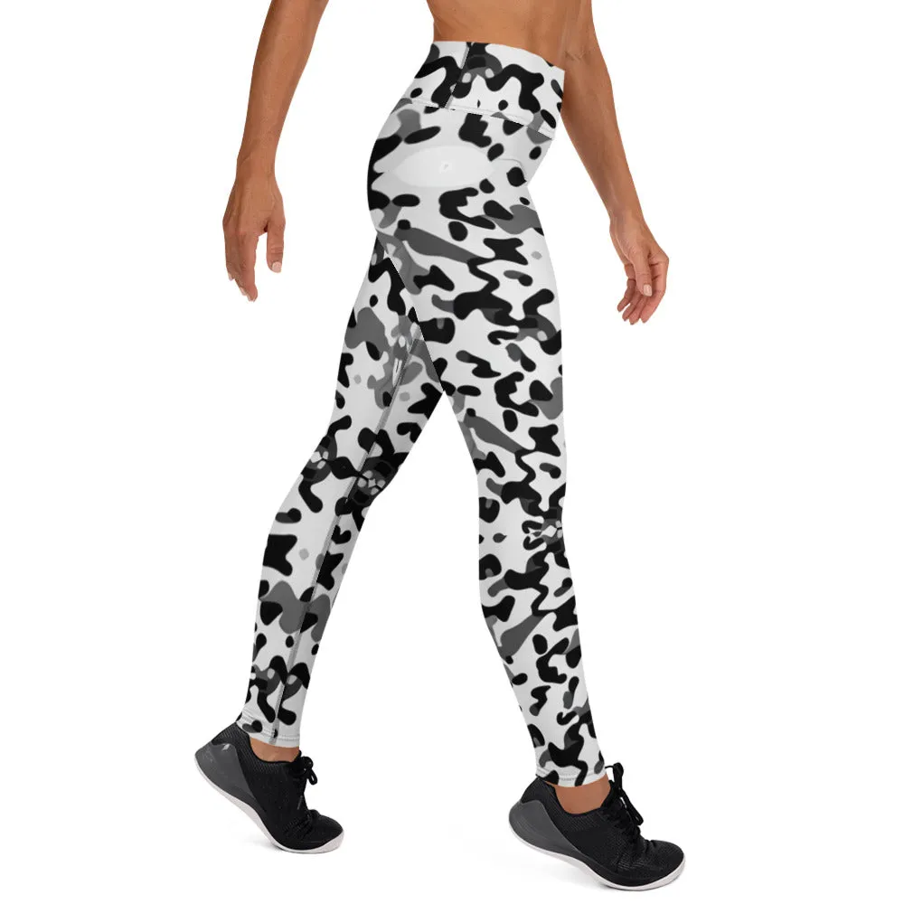 Trendy Camo  Yoga Leggings  |  Stylish and Functional