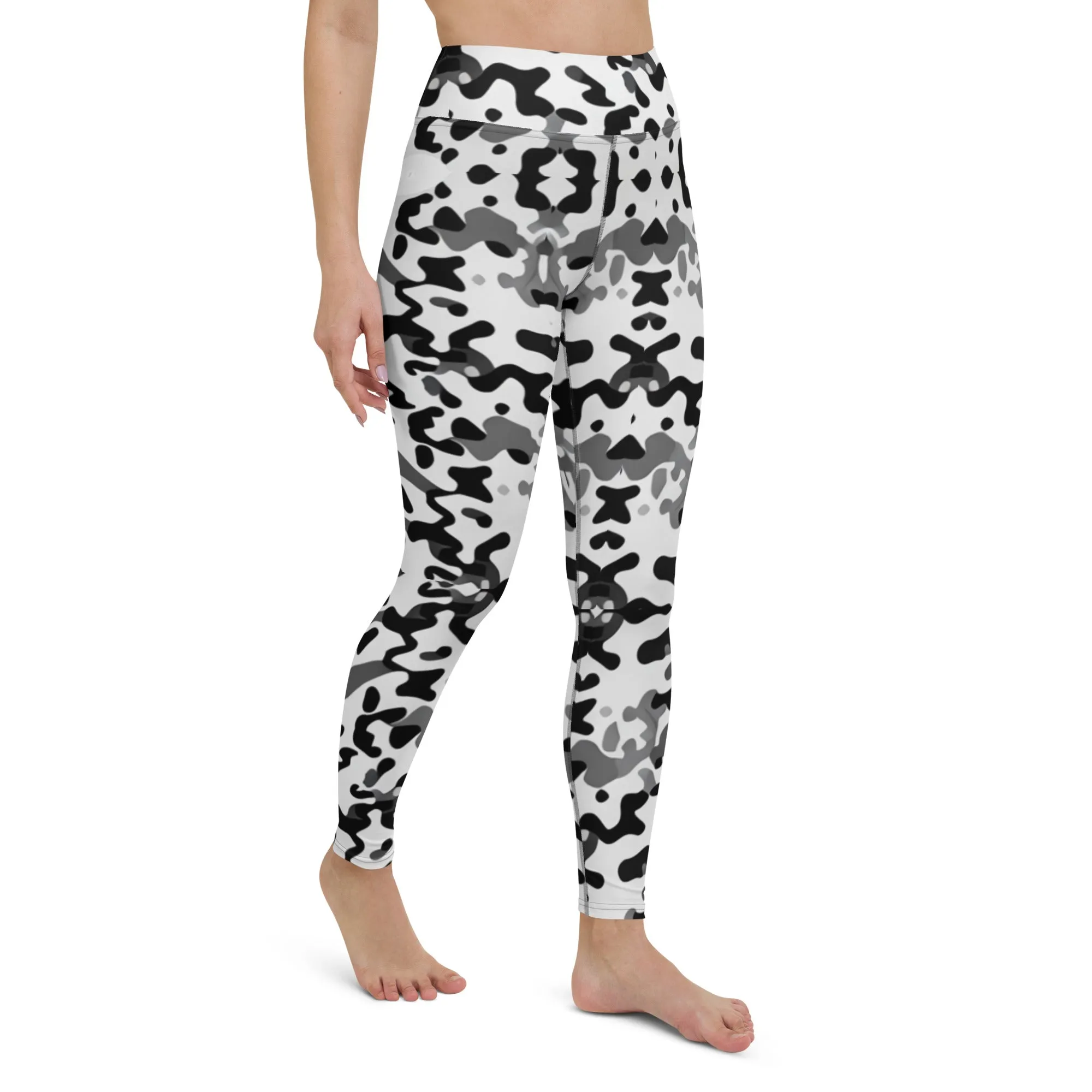 Trendy Camo  Yoga Leggings  |  Stylish and Functional
