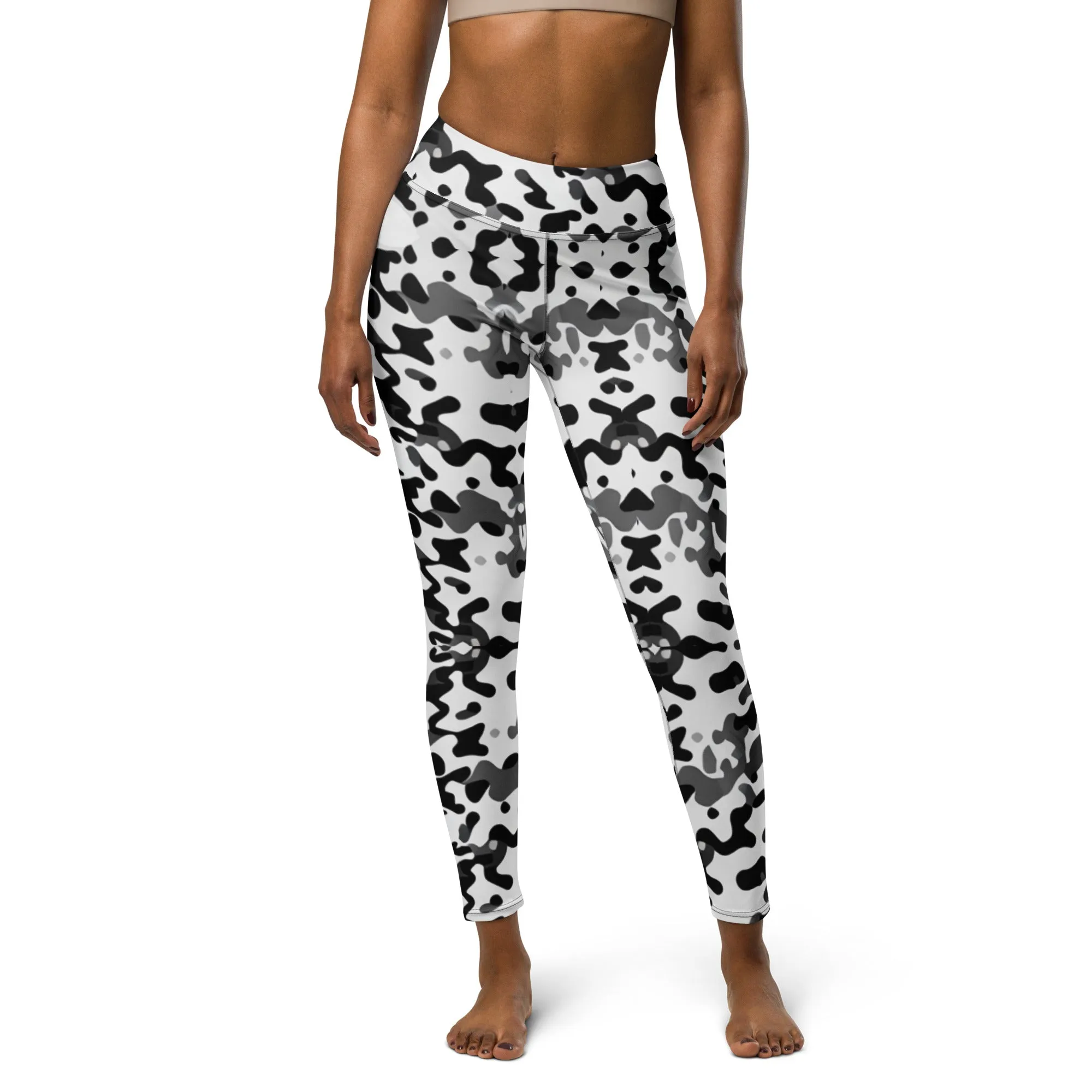 Trendy Camo  Yoga Leggings  |  Stylish and Functional