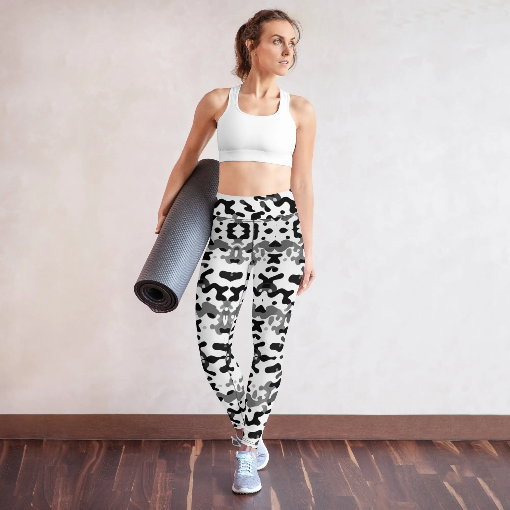 Trendy Camo  Yoga Leggings  |  Stylish and Functional