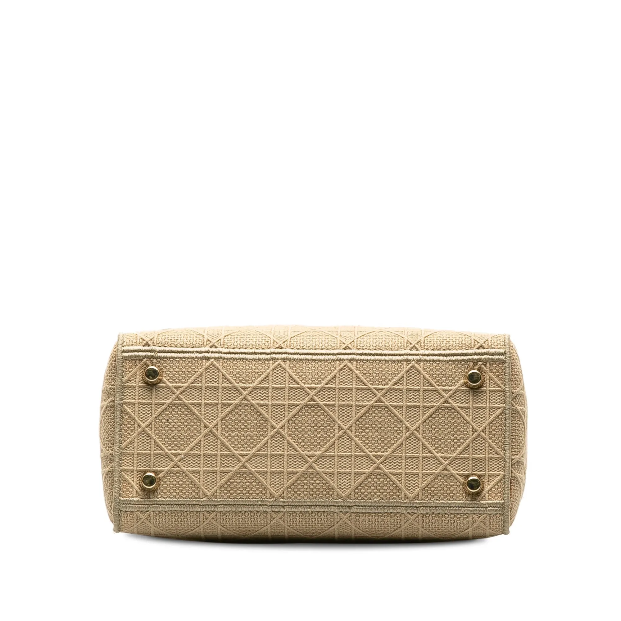 Trendy Inspired Dior Lady D-lite Medium Beige
