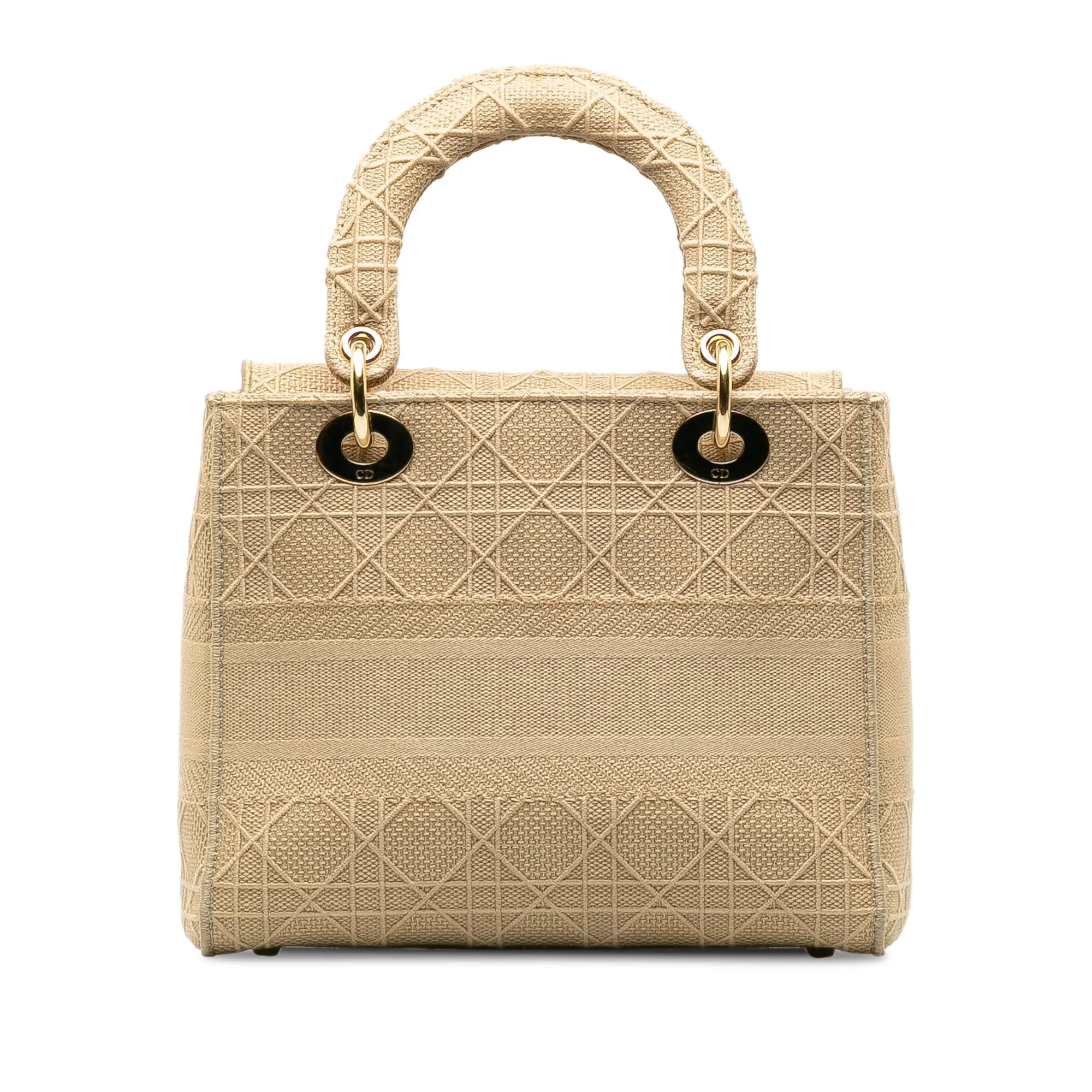 Trendy Inspired Dior Lady D-lite Medium Beige