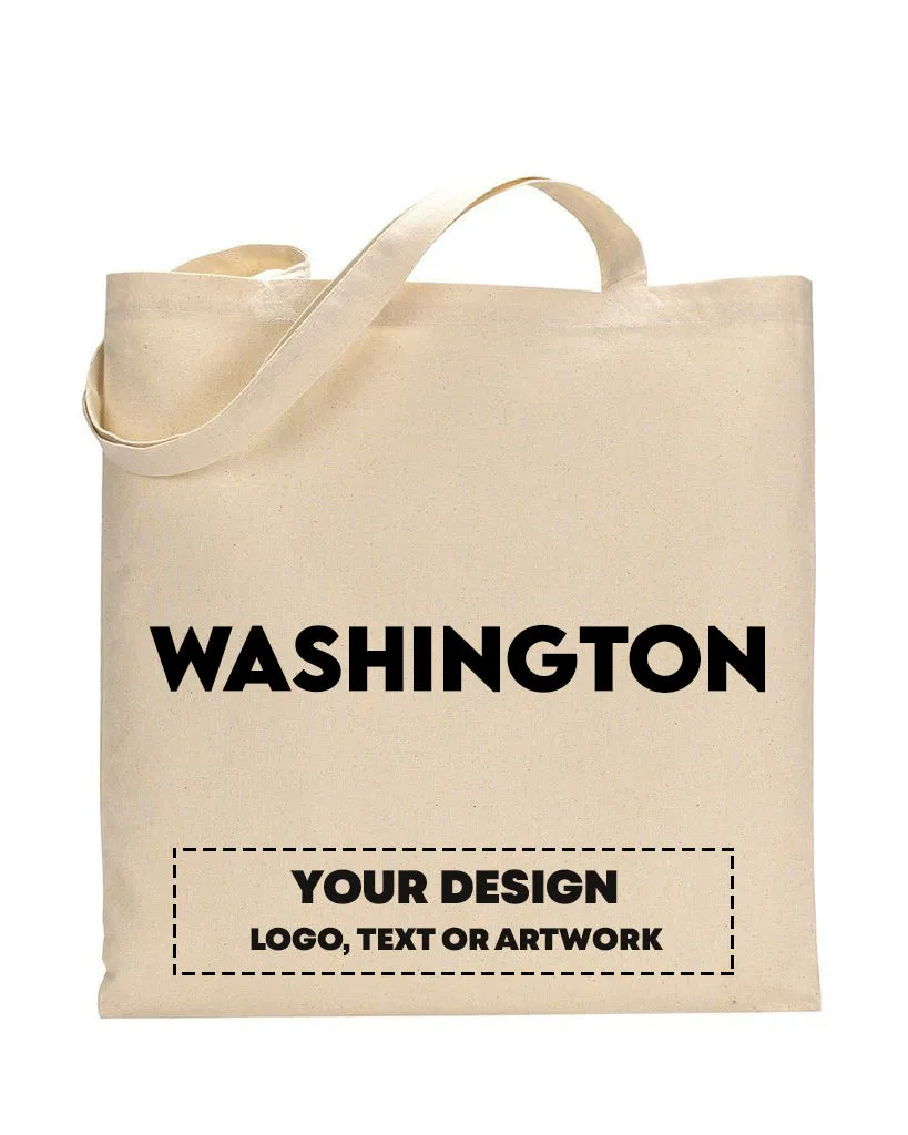Washington Tote Bag - State Tote Bags