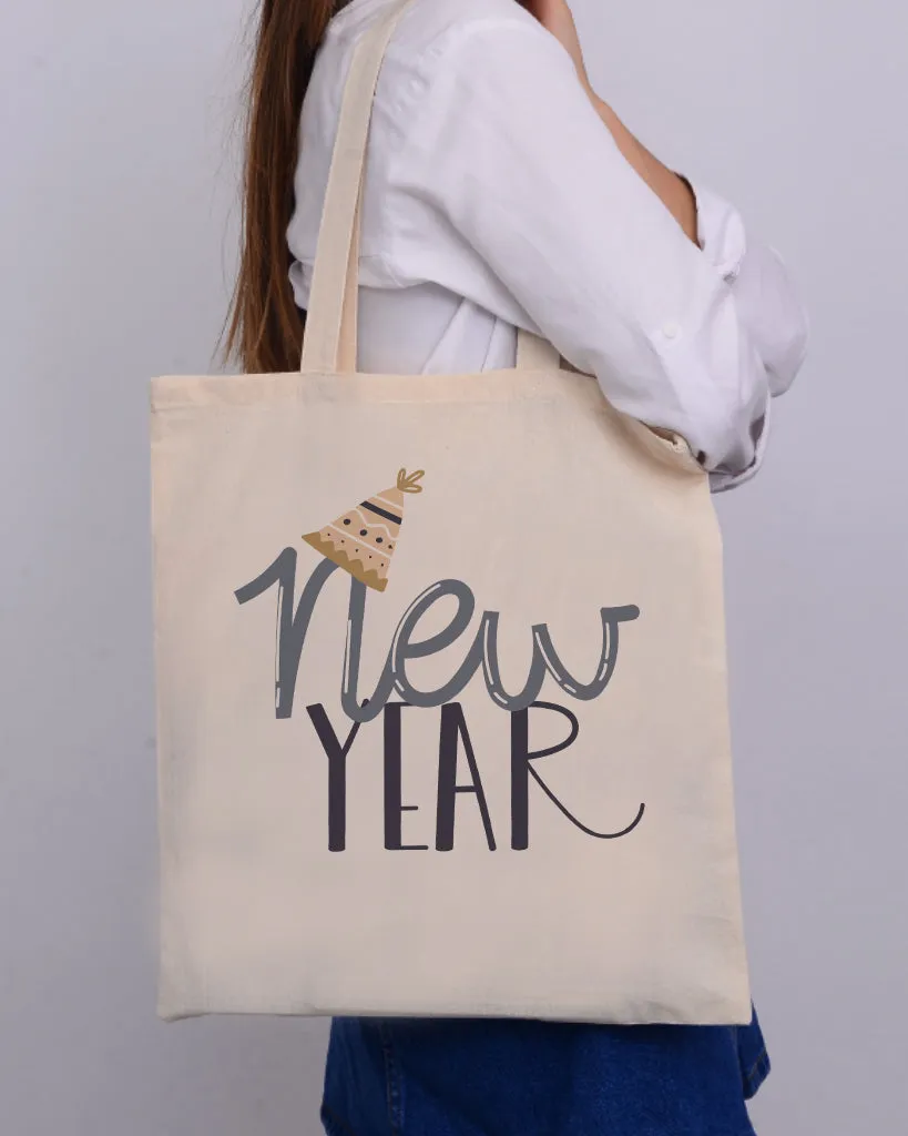 Welcome New Year Tote Bag - New Year's Tote Bags