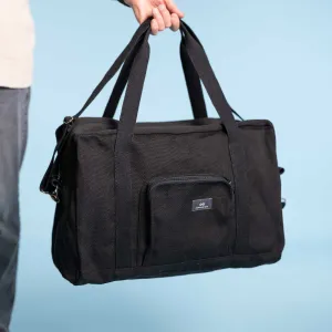 WORLD EXPLORER 100% Organic Hemp Duffel Bag (20x12.5x9) (Plastic-free)