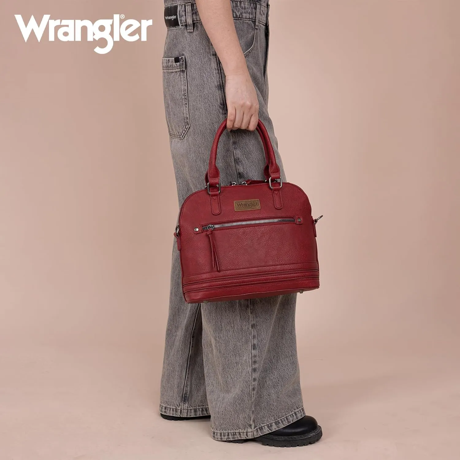 Wrangler Top-Handle Purse for Women Satchel Doctor Handbags
